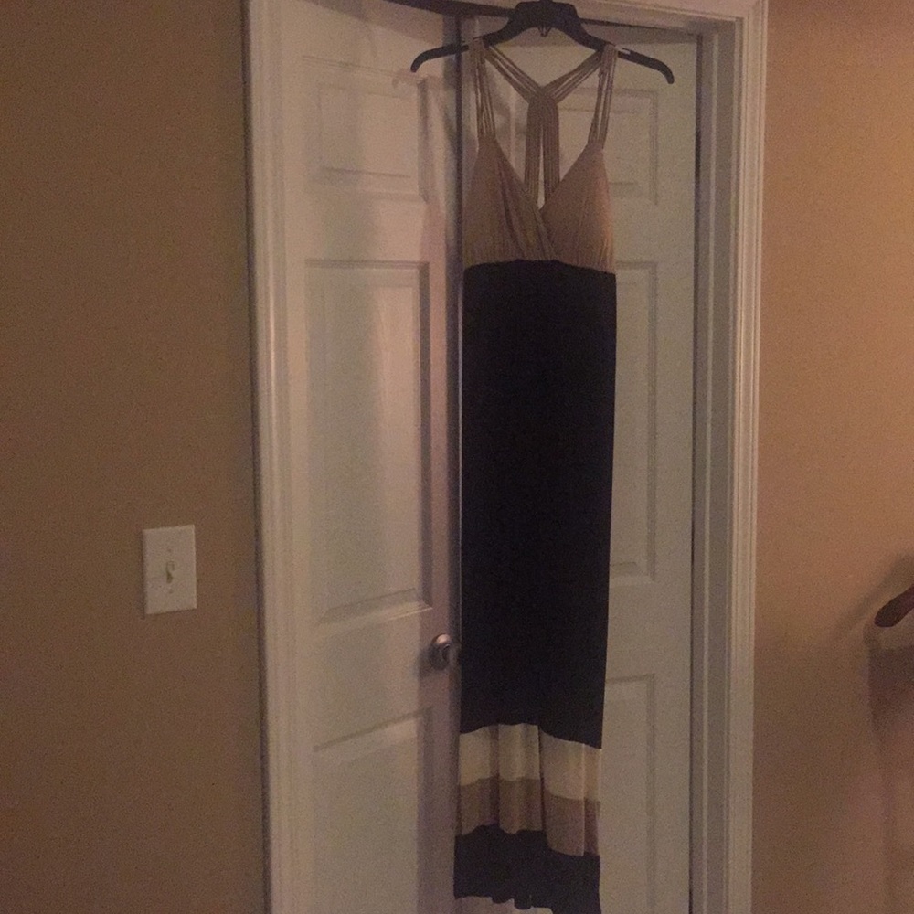Pink Rose Maxi Dress